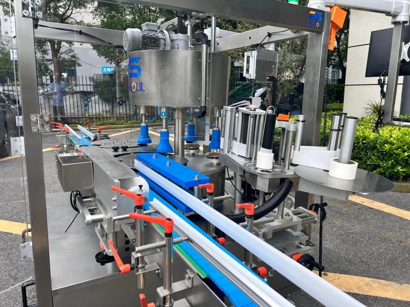 Kids Shampoo Bottle Labeling Machine